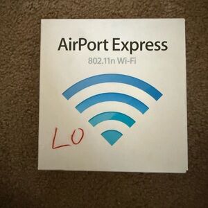 Apple AirPort Express with Blue Wi-Fi Icon
